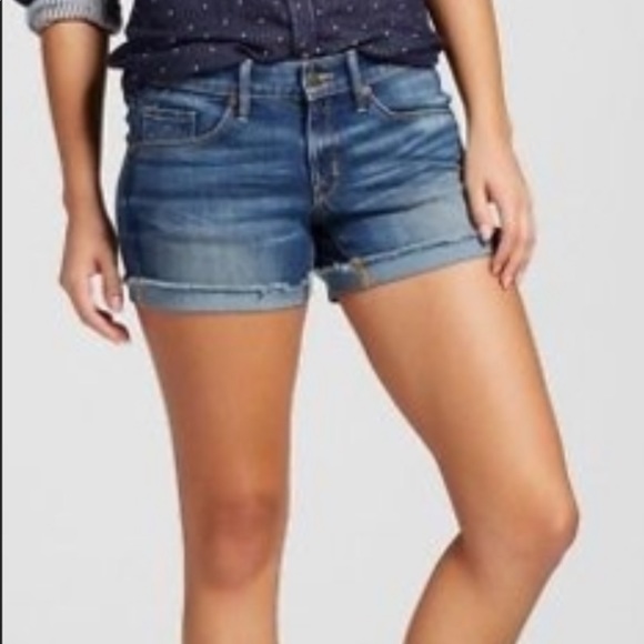 mossimo mid rise shorts